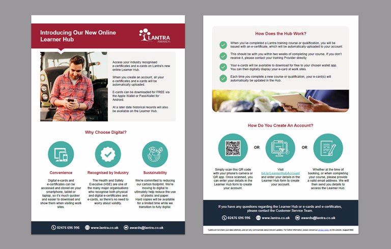 Learner Hub Agriculture Leaflet