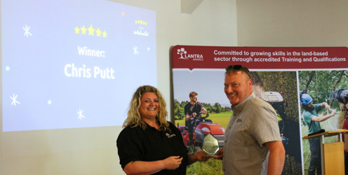 Lantra Instructor Awards - Best Newcomer Chris Putt spotlights lifelong learning