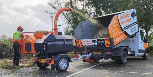 New GreenMech QuadChip proves popular with South Wales Tree Services