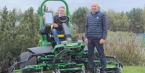 Change of careers leads to the home of golf for John Deere award winner