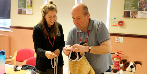 Lantra holds a paw-some canine first aid training course!